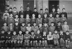 ECOLE LAMORICIERE GARCONS 1949 CE2 MME DANGLADE